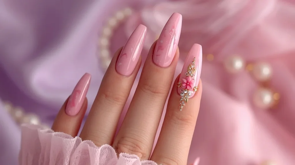 Pink Nail