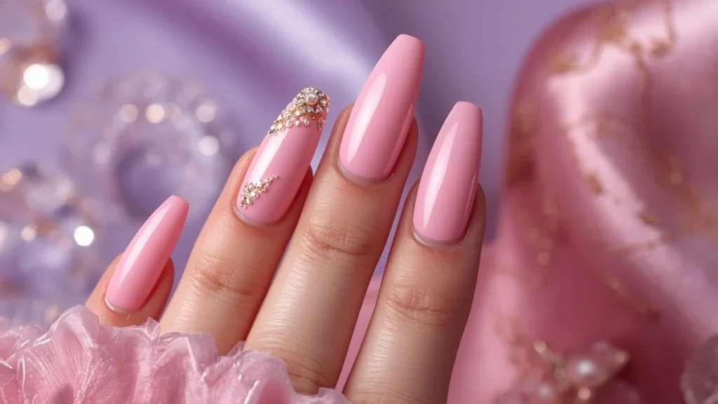 Pink Nail