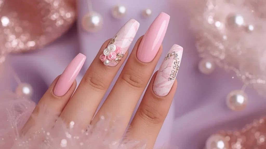 Pink Nail