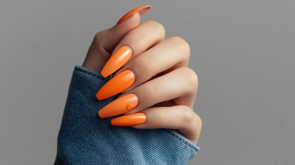 Trendy Red Nail