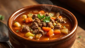hamburger soup recipe