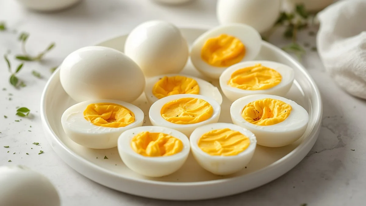 hard boiled eggs recipe