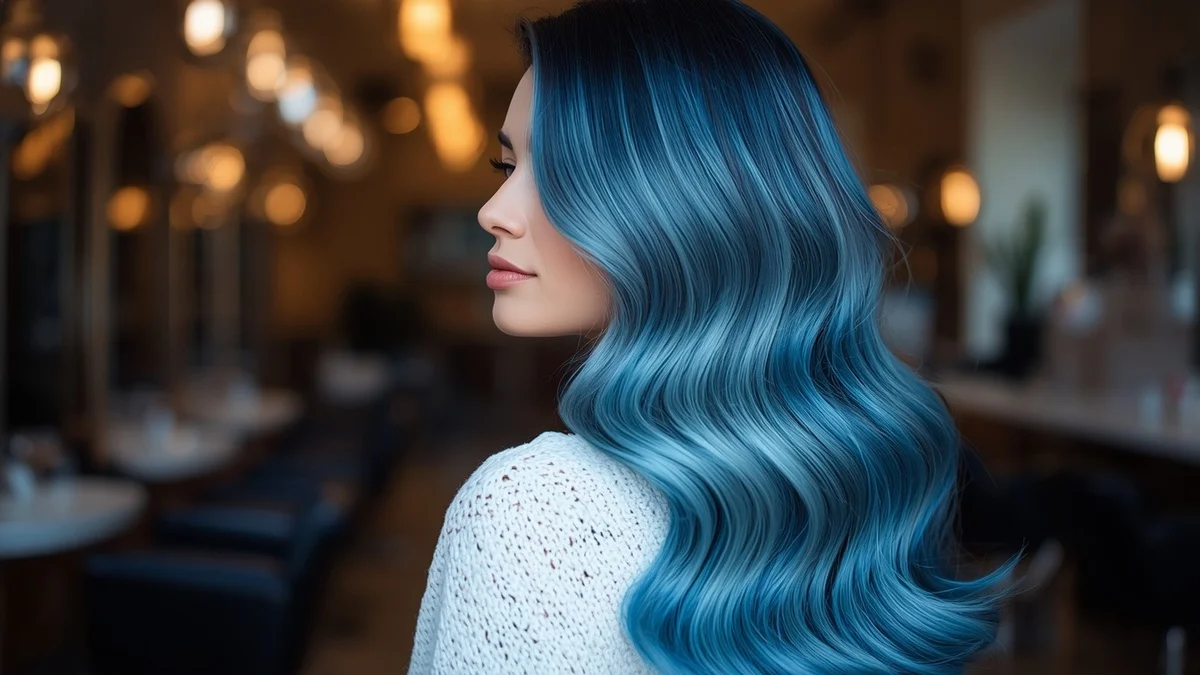 Blue Ombre Hairstyles