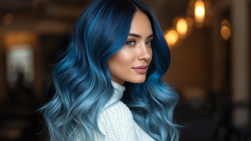 Blue Ombre Hairstyles