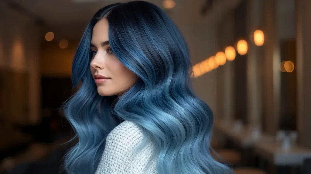 Blue Ombre Hairstyles