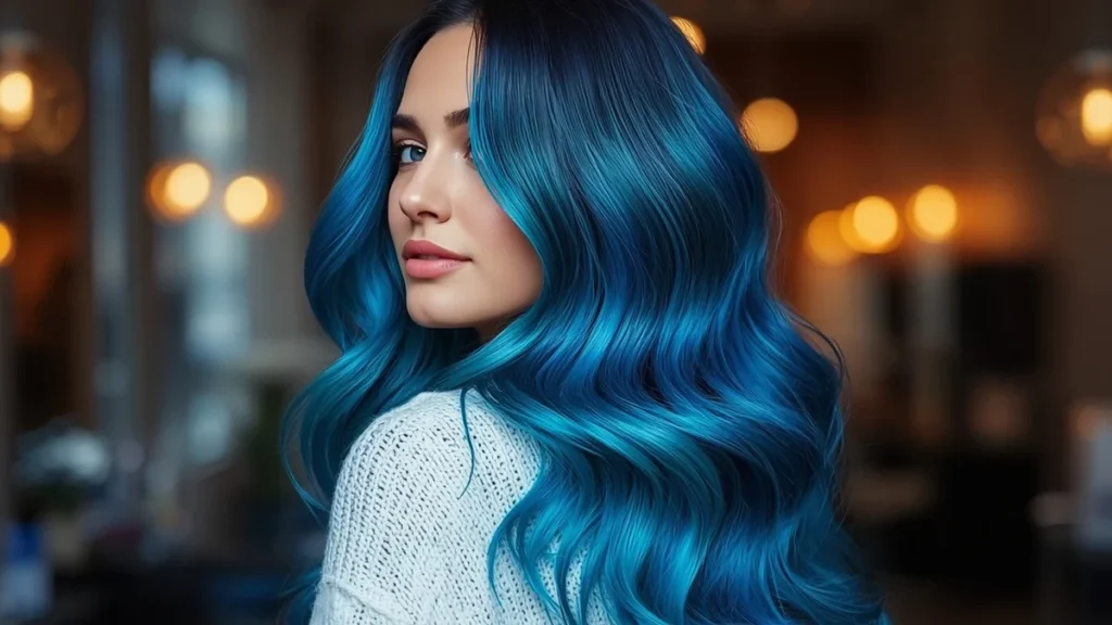 Blue Ombre Hairstyles
