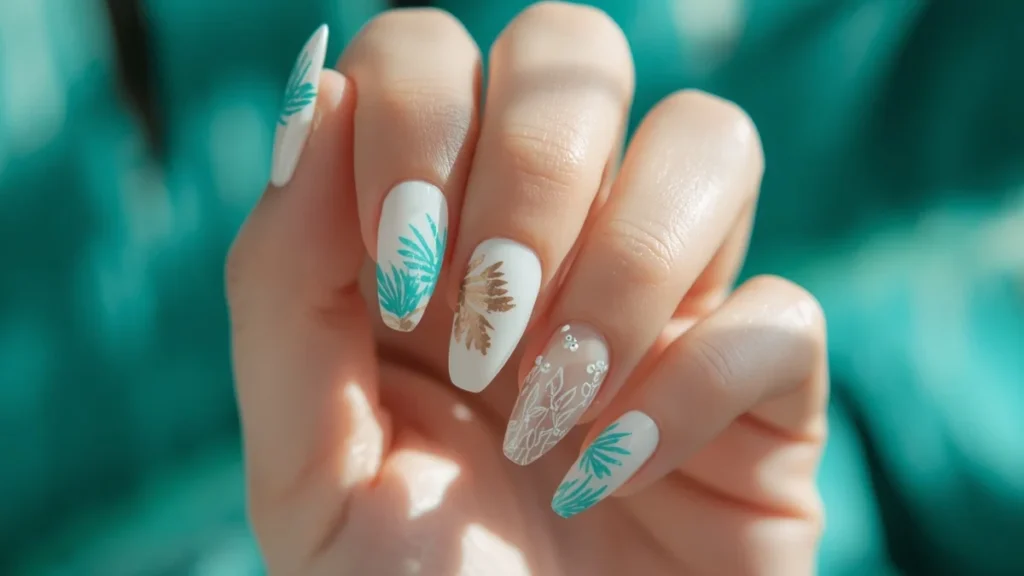 Bright & Fun Summer Nail
