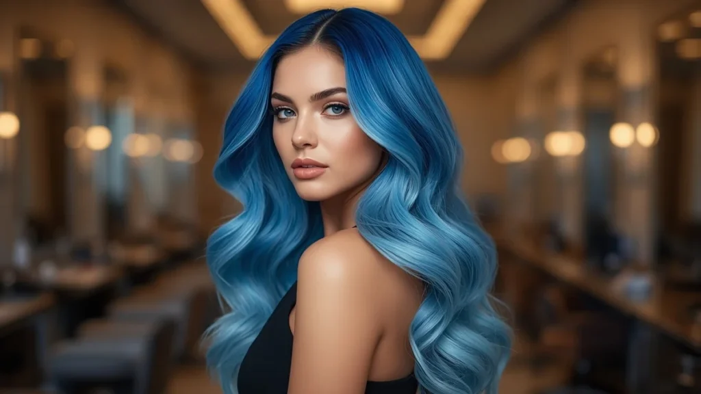 Creative Blue Ombre Hairstyles