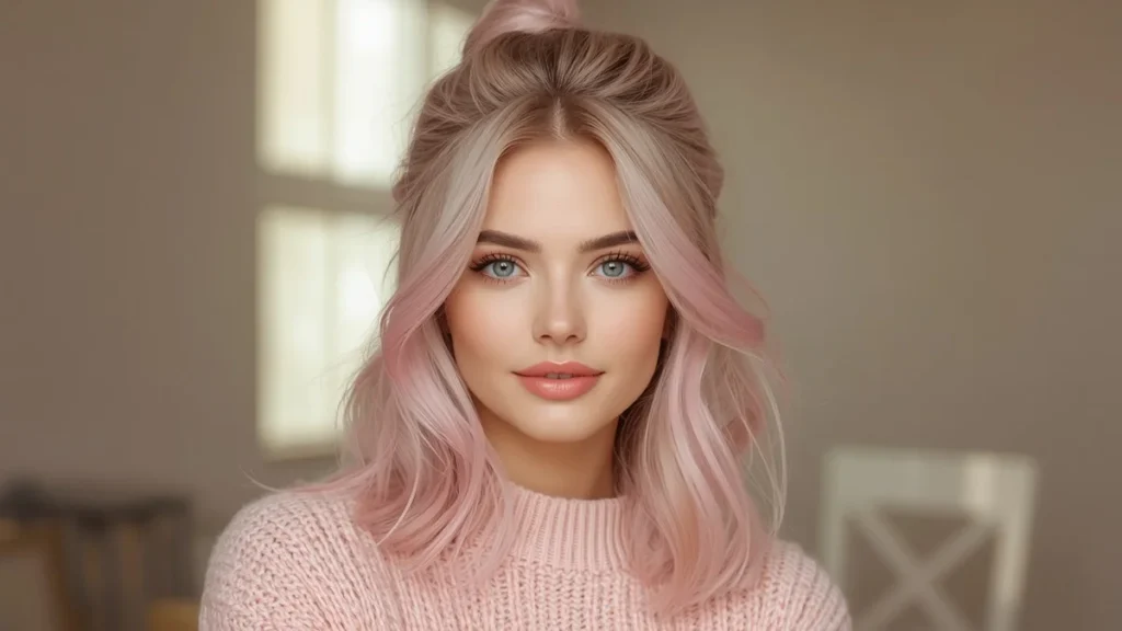 Cute Pink Ombre Hairstyles