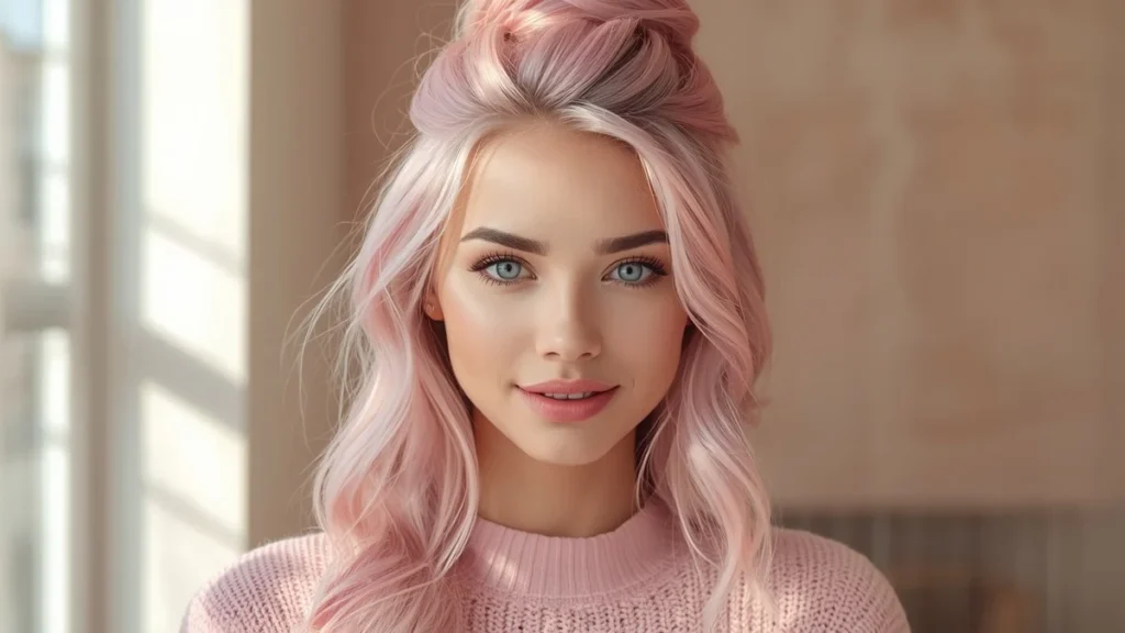 Cute Pink Ombre Hairstyles