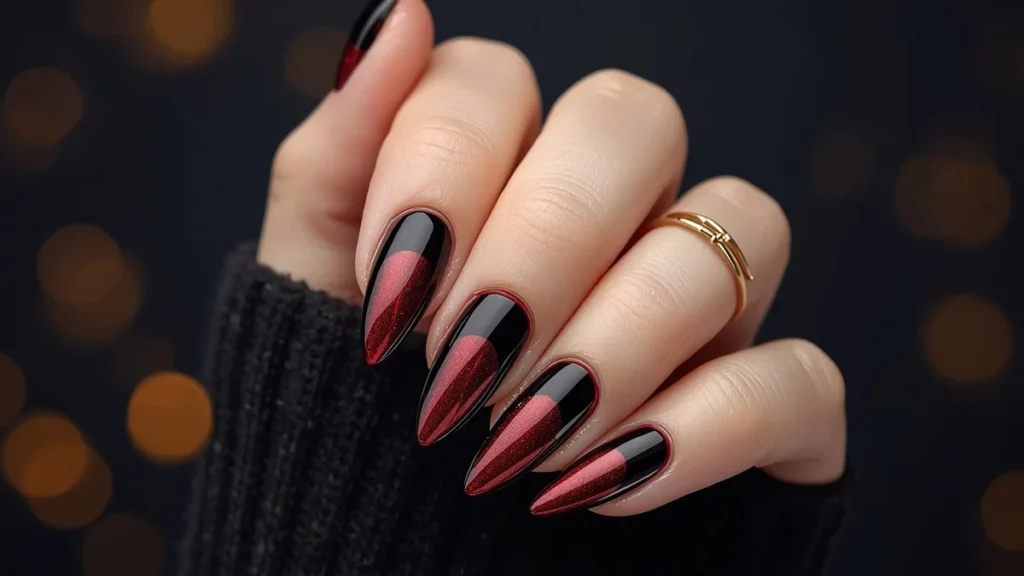 Elegant Red Nails