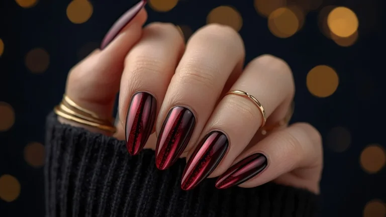 Elegant Red Nails