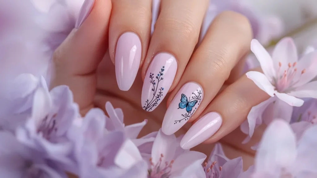 Festive Chrome Nail