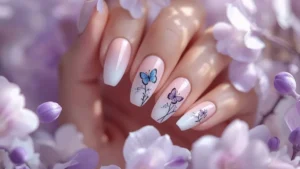 Festive Chrome Nail