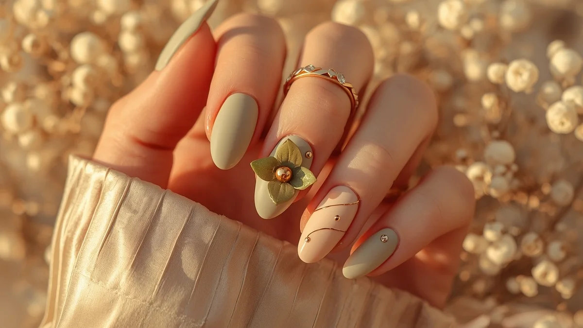 Floral Spring Nails Designs