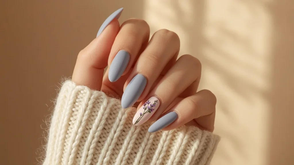 Minimalist Almond Nails