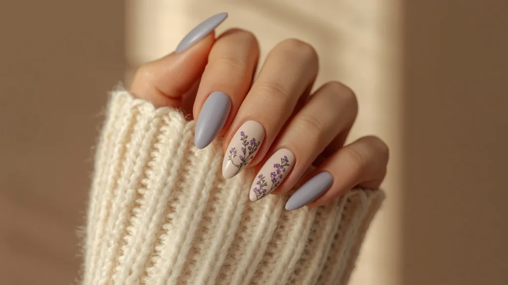 Minimalist Almond Nails