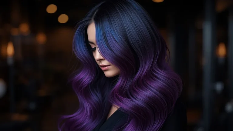 Purple Ombre Hair