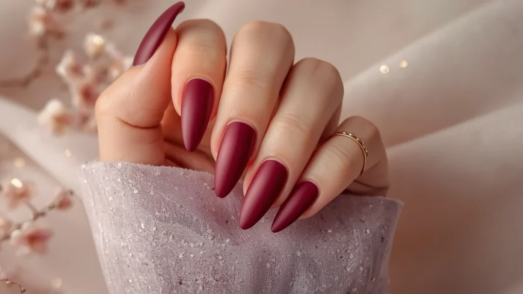 Shiny Cat Eye Nails