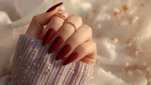 Shiny Cat Eye Nails
