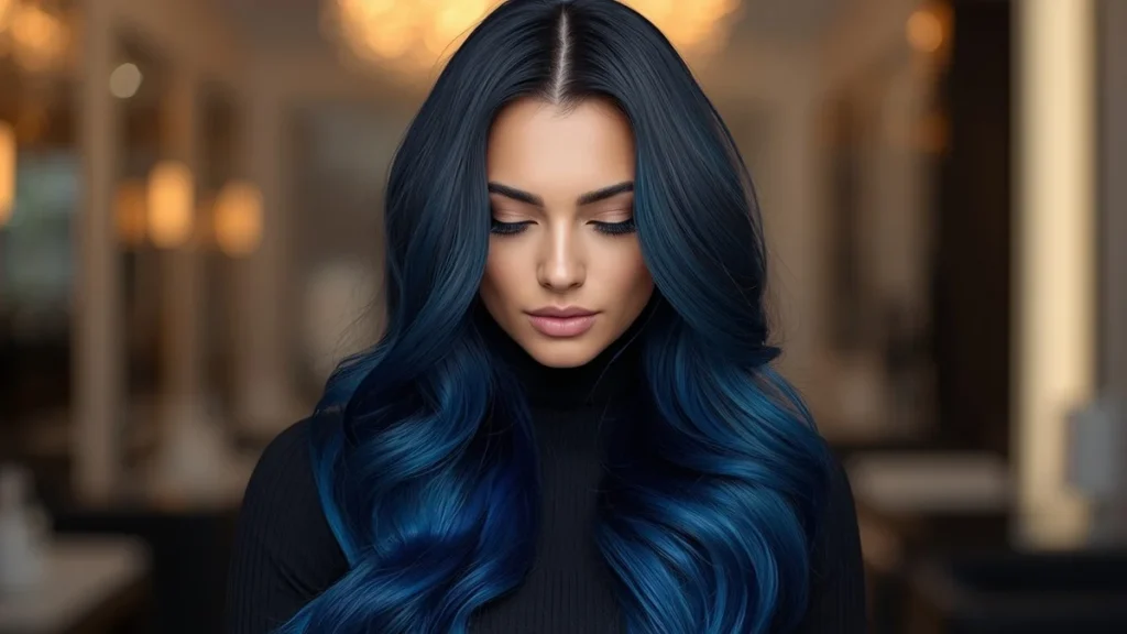 Soft Black Ombre Hair
