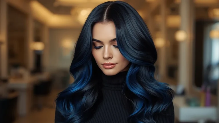 Soft Black Ombre Hair