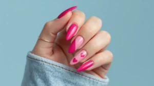Trendy Pink Nails