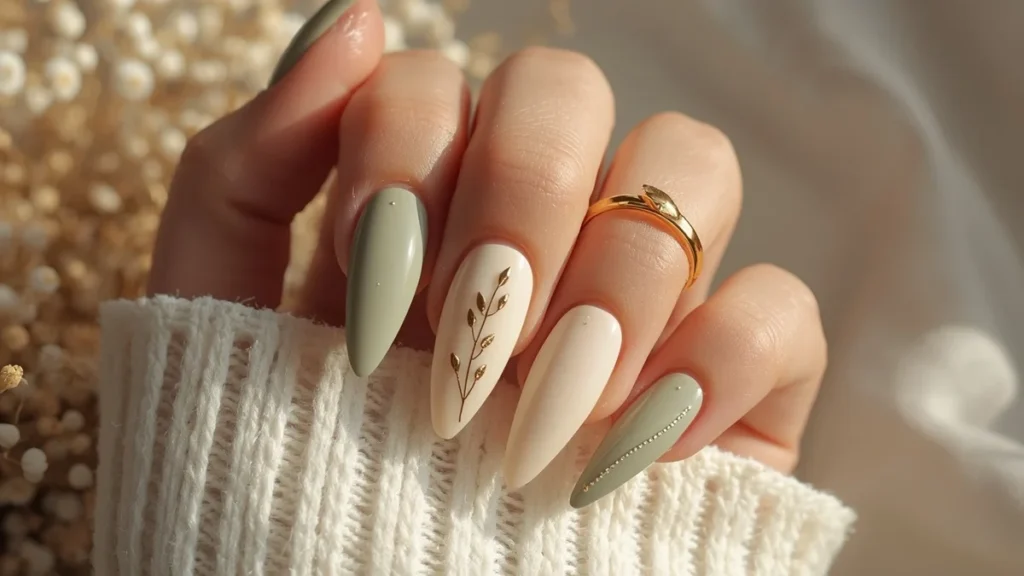 Chic Christmas Nails