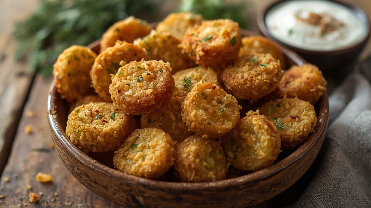 fried pickles recipe