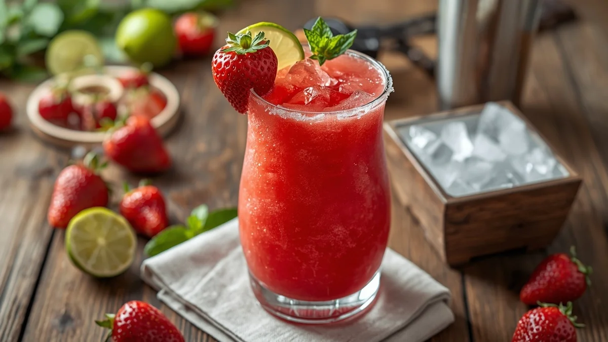 strawberry daiquiri recipe